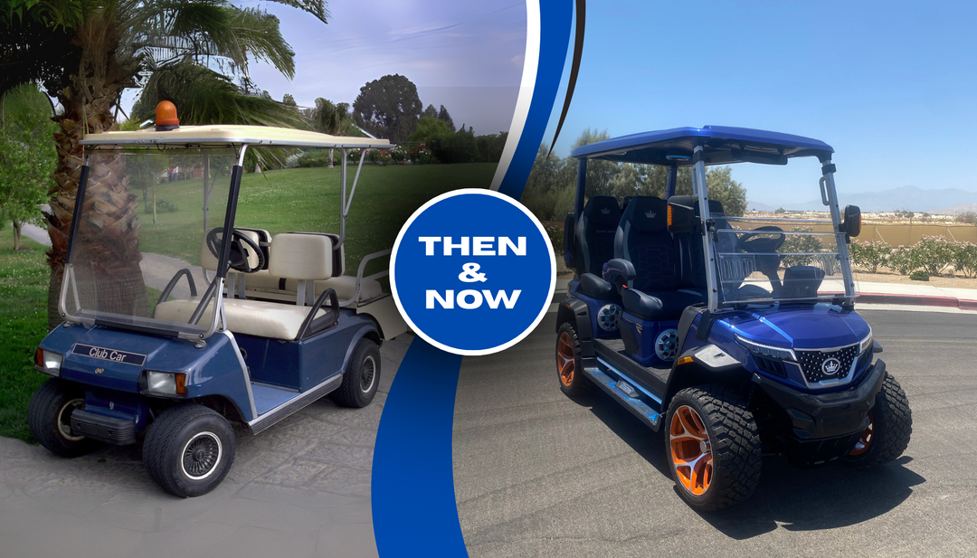 A Ride Through Time: Golf Carts Then and Now