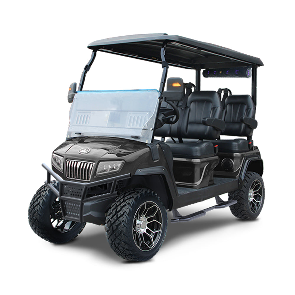 Evolution Vehicles New Evolution D5 Maverick 4 4-Passenger Off-Road Electric Golf Car - L ...