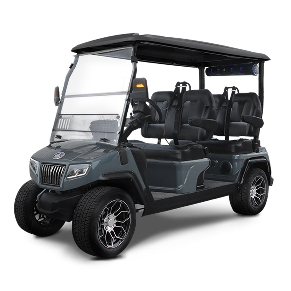 New 2023 Evolution D5 Ranger 4 4-Passenger Electric Golf Car - Lithium