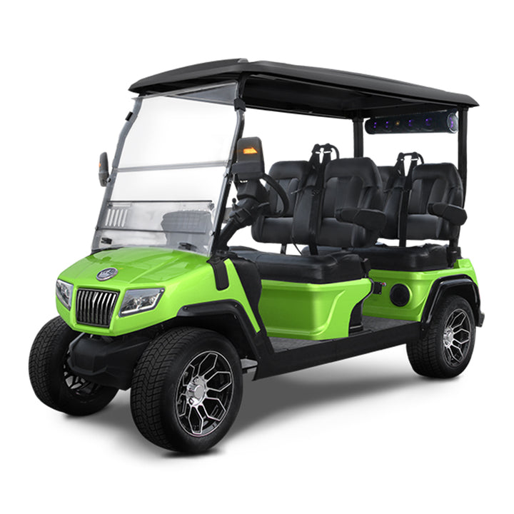New 2023 Evolution D5 Ranger 4 4-Passenger Electric Golf Car - Lithium