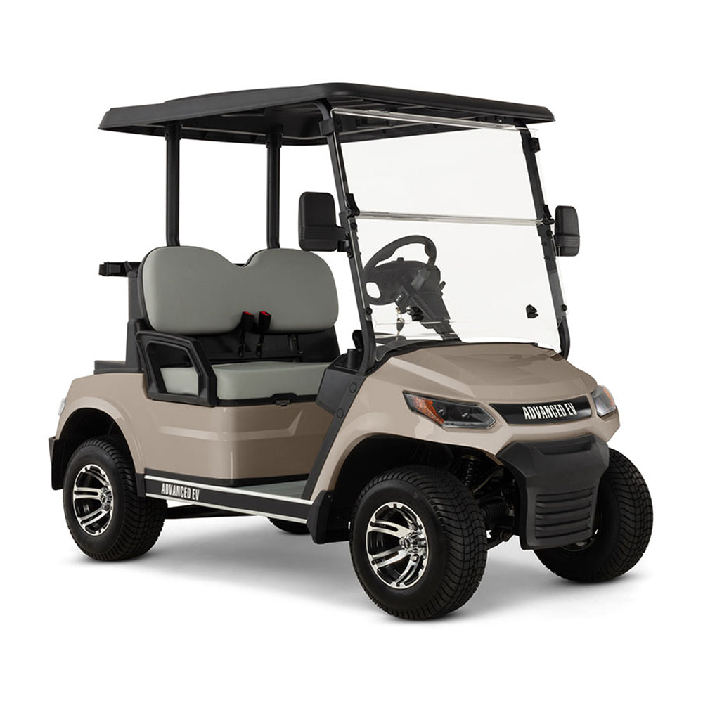 2024 Advanced EV Advent 2+2 Passenger Golf Car - Champagne