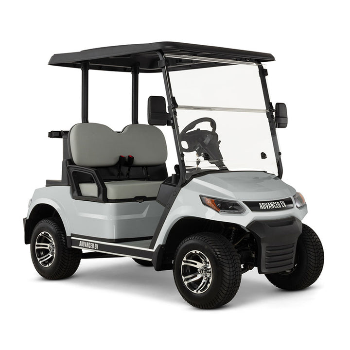 2024 Advanced EV Advent 2+2 Passenger Golf Car - Silver