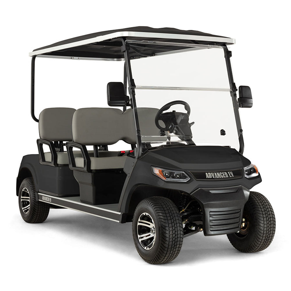 2024 Advanced EV Advent 4F Golf Car - Black