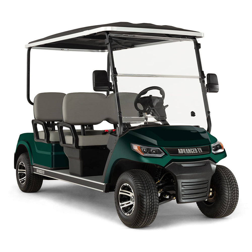 2024 Advanced EV Advent 4F Golf Car - Metallic Green