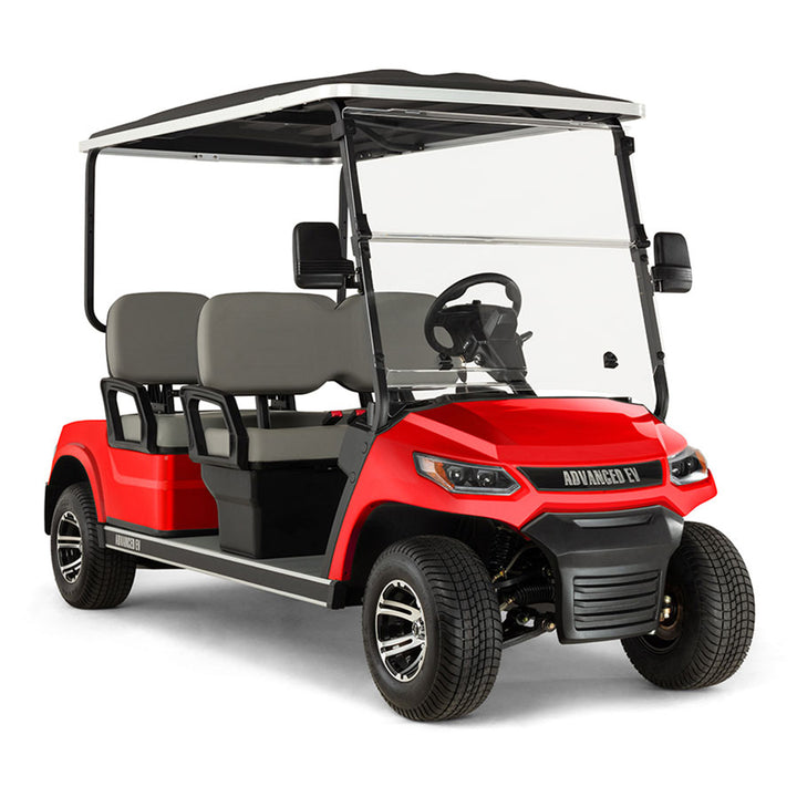 2024 Advanced EV Advent 4F Golf Car - Metallic Red