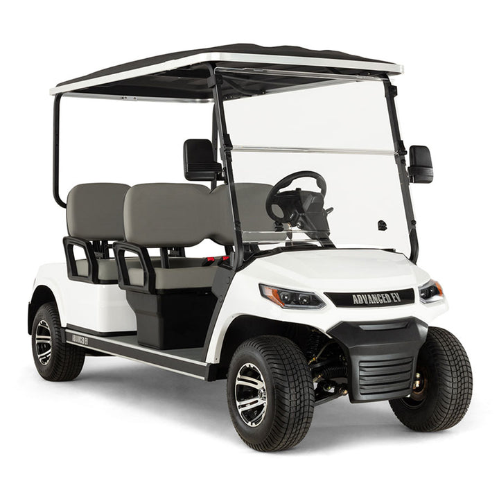 2024 Advanced EV Advent 4F Golf Car - White