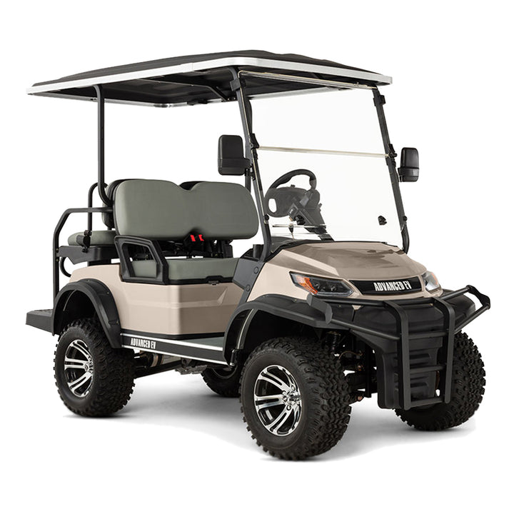 2024 Advanced EV Advent 4L 4-Passenger Lifted Golf Car  - Champagne