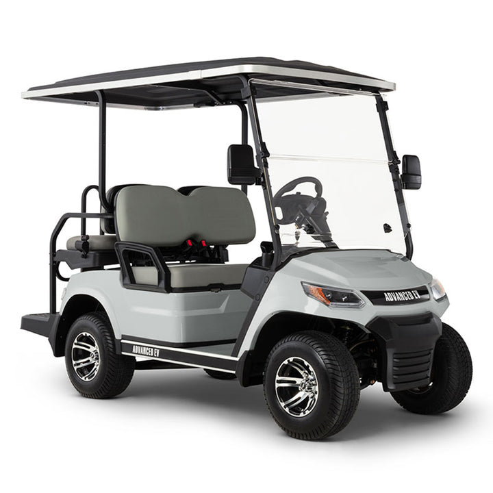 2024 Advanced EV Advent 4+4 Passenger Golf Car - Silver