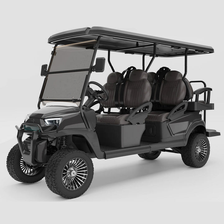New 2024 Atlas 6 Passenger Lifted Electric Golf Car - Base