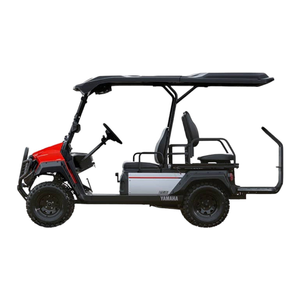 2024 Yamaha UMAX Rally 2+2 AC 4-Passenger Coral Red