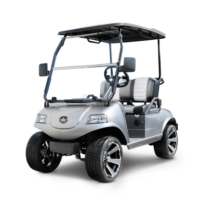 2024 Evolution Classic 2 Pro 2-Passenger Golf Car - Silver