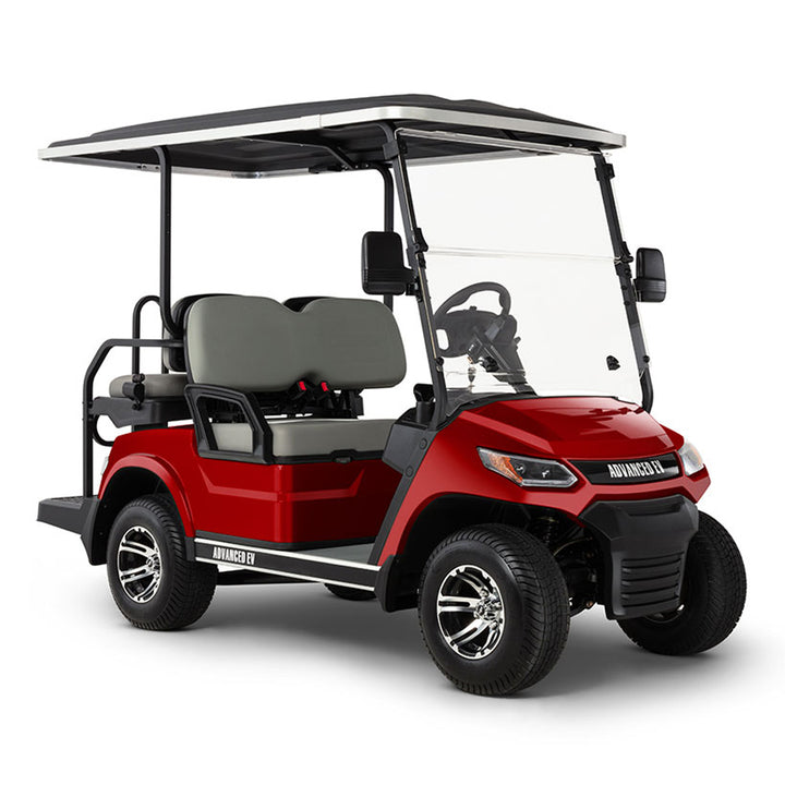 2025 Advanced EV Advent 4 Click 4-Passenger AC Metallic Red