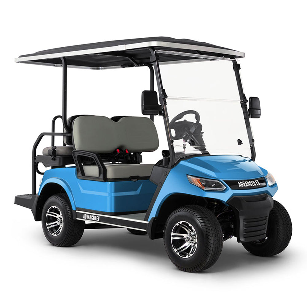 2025 Advanced EV Advent 4 Click 4-Passenger AC SkyJet Blue